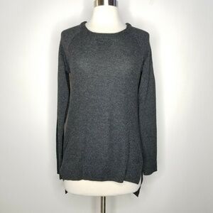 The Limited Gray Boat Neck Lightweight Sweater S